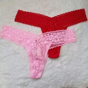 Victoria Secret Thong Bundle One Size Fits All